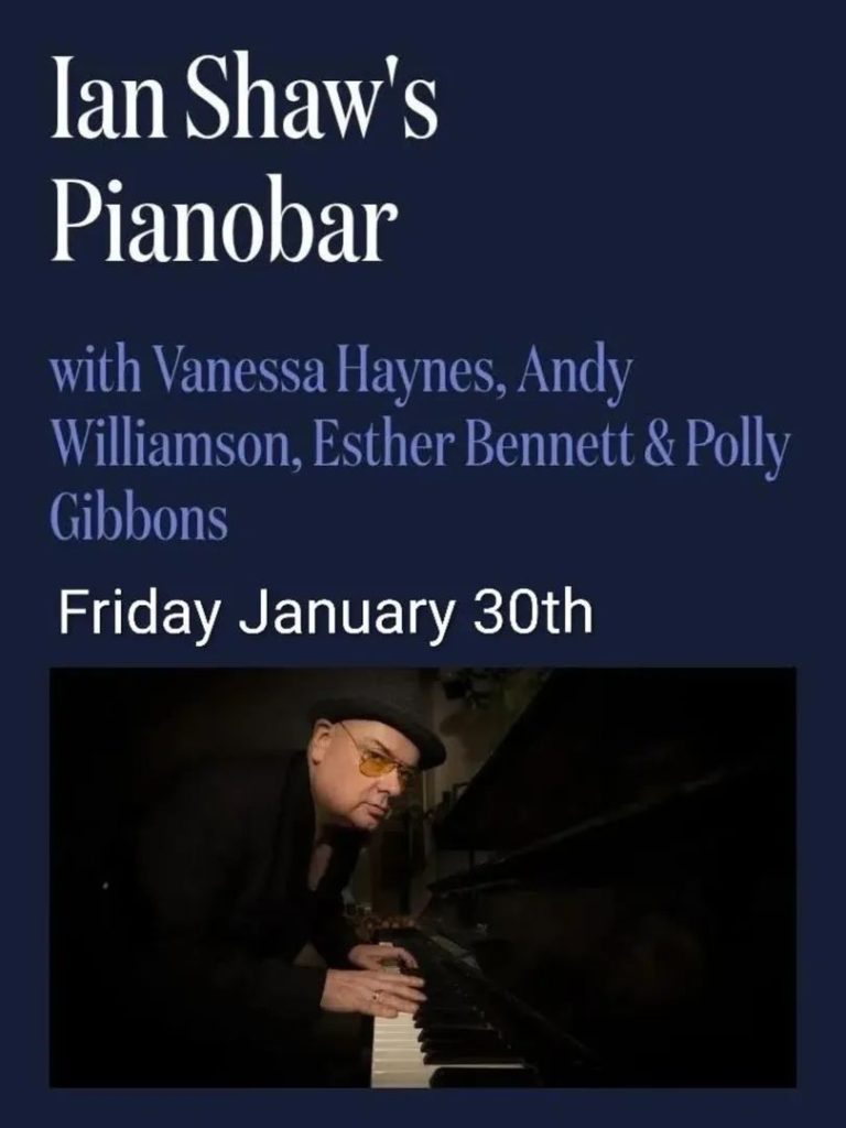 PIZZA EXPRESS WITH IAN SHAW JANUARY 2026